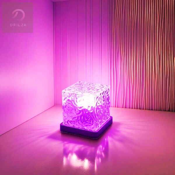 Projecteur Cube Boréal - Illuminez Votre Maison avec Style et Magie