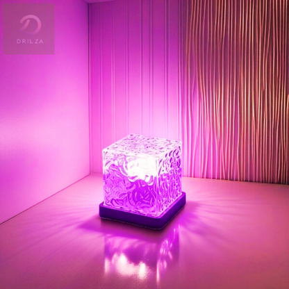 Projecteur Cube Boréal - Illuminez Votre Maison avec Style et Magie