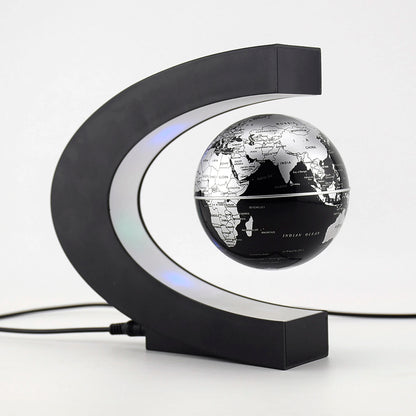 Globe Flottant Magnétique LED - Décoration Innovante et Cadeau Original