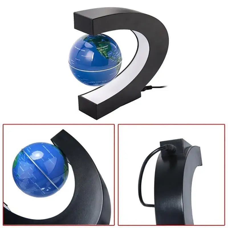 Globe Flottant Magnétique LED - Décoration Innovante et Cadeau Original